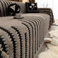 Heritage Plush Sofa Cover with Tufting
