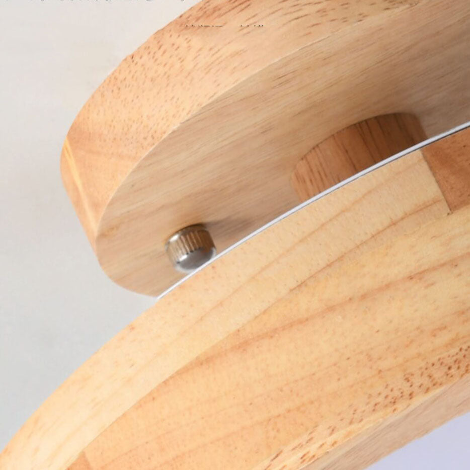 Brio Wooden Ceiling Light | Scandinavian Design, Soft LED Illumination