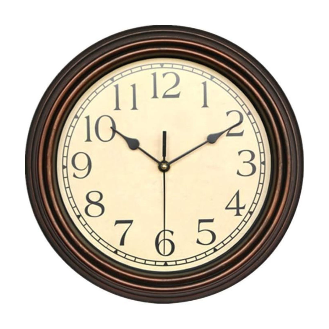 Nostga - Classic Old-Fashioned Wall Clock for the Living Room