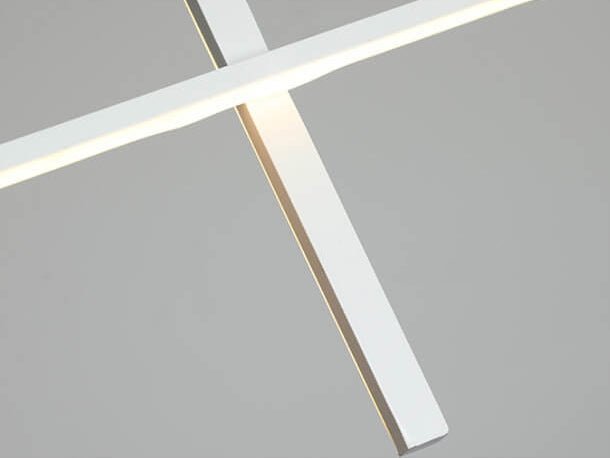 Sleek Minimalist Long-Line LED Chandelier
