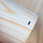 Artistic Wooden LED Touch-Control Night Lamp