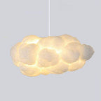 Cloud-Inspired 1-Light LED Pendant Fixture