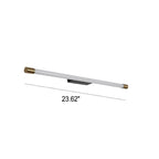 Contemporary Minimalist Thin Tube LED Wall Sconce Lamp