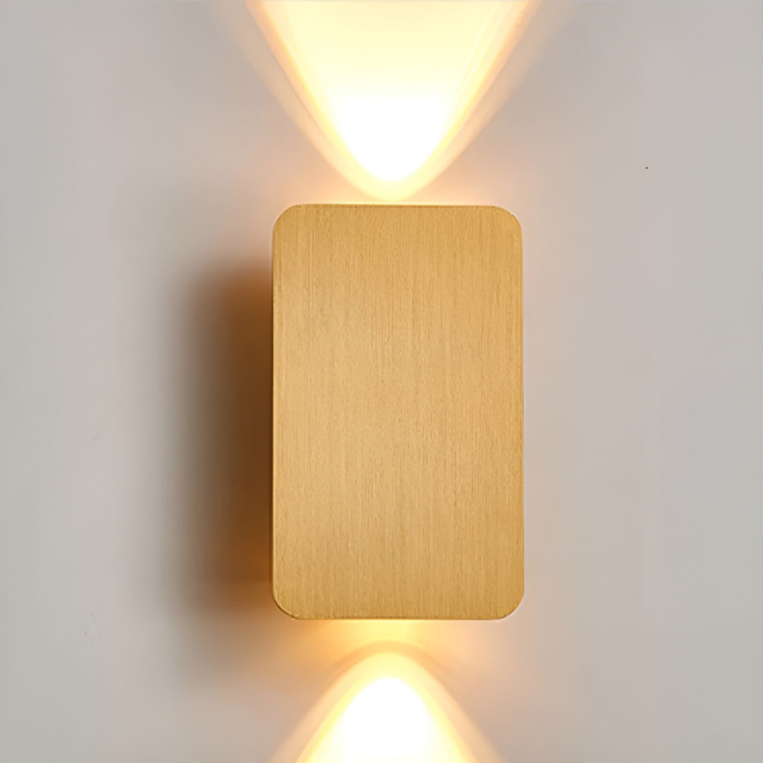 Luma LED Wandlamp | Geborsteld Aluminium, Minimalistisch Design