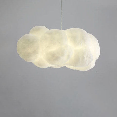 Cloud-Inspired 1-Light LED Pendant Fixture