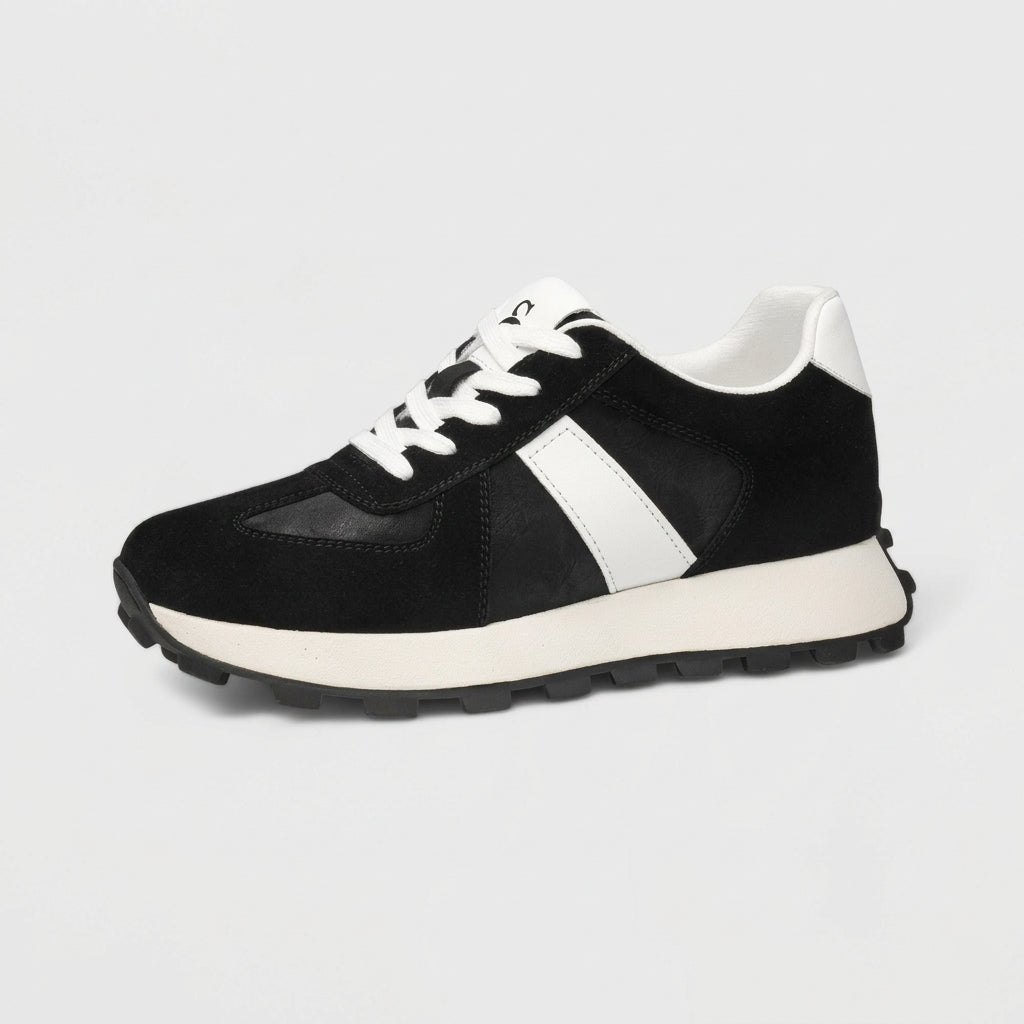 Stylish Sneakers for Women Leopard-Print Lace-Up Chunky-Sole