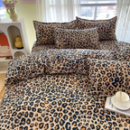 Savannah - Luxurious Bed Cover with Leopard Pattern