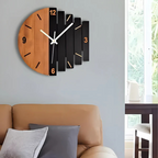 Vesper - Large Wooden Wall Clock for the Living Room