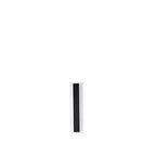 Stylish Elongated LED Acrylic Outdoor Wall Light - Waterproof and Minimalist Design