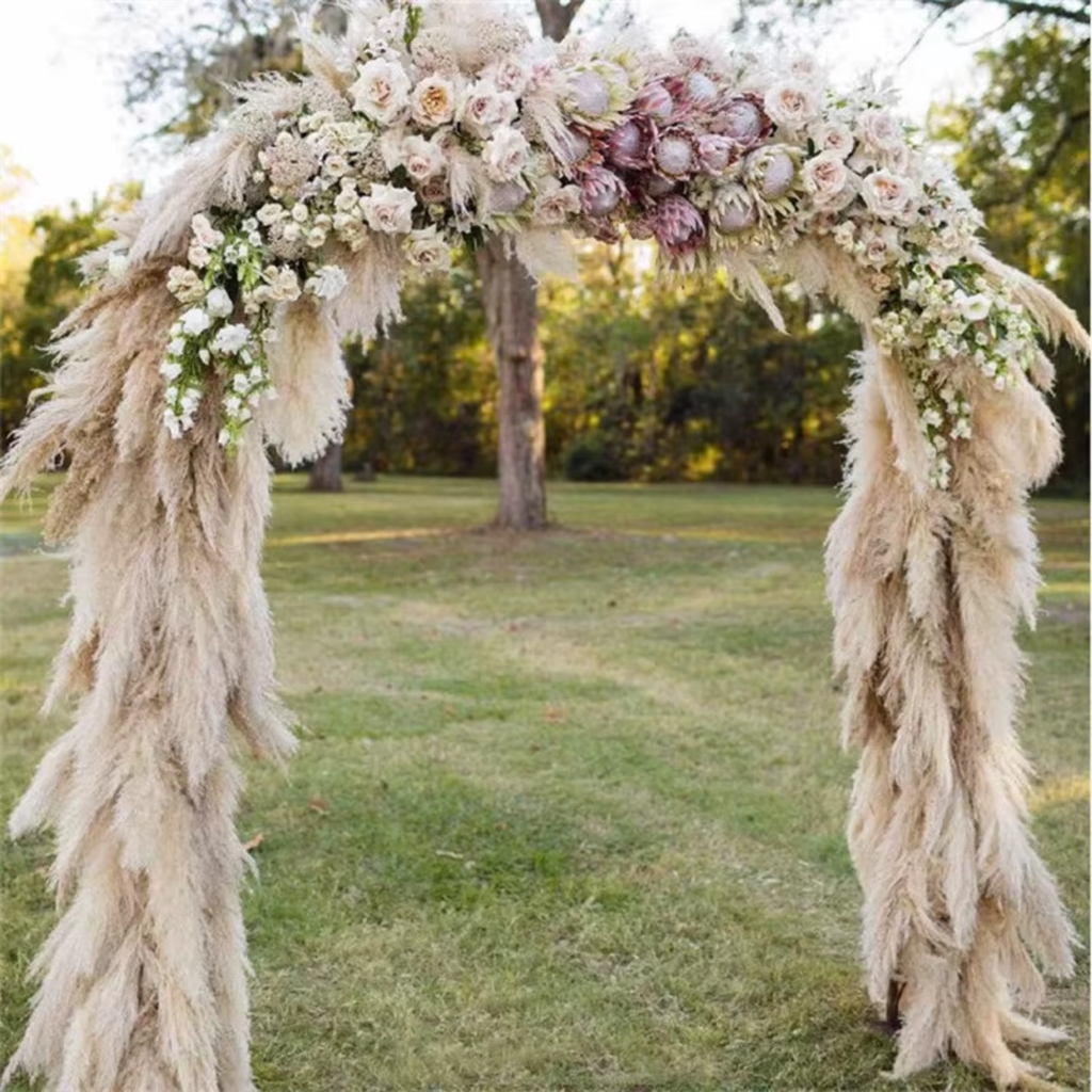 Bela Dried Pampas Grass Bouquet | XL Natural Decor for Home & Events