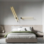Aria – White Minimalist Linear Wall Lamp 100cm