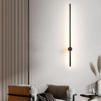Aria – White Minimalist Linear Wall Lamp 100cm