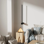 Aria – White Minimalist Linear Wall Lamp 100cm