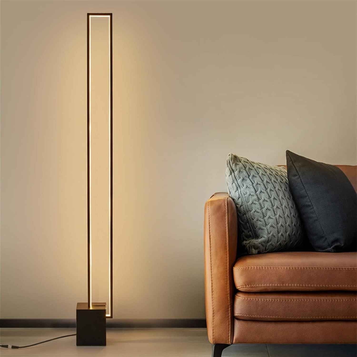 Astra – Black Modern Industrial LED Floor Lamp