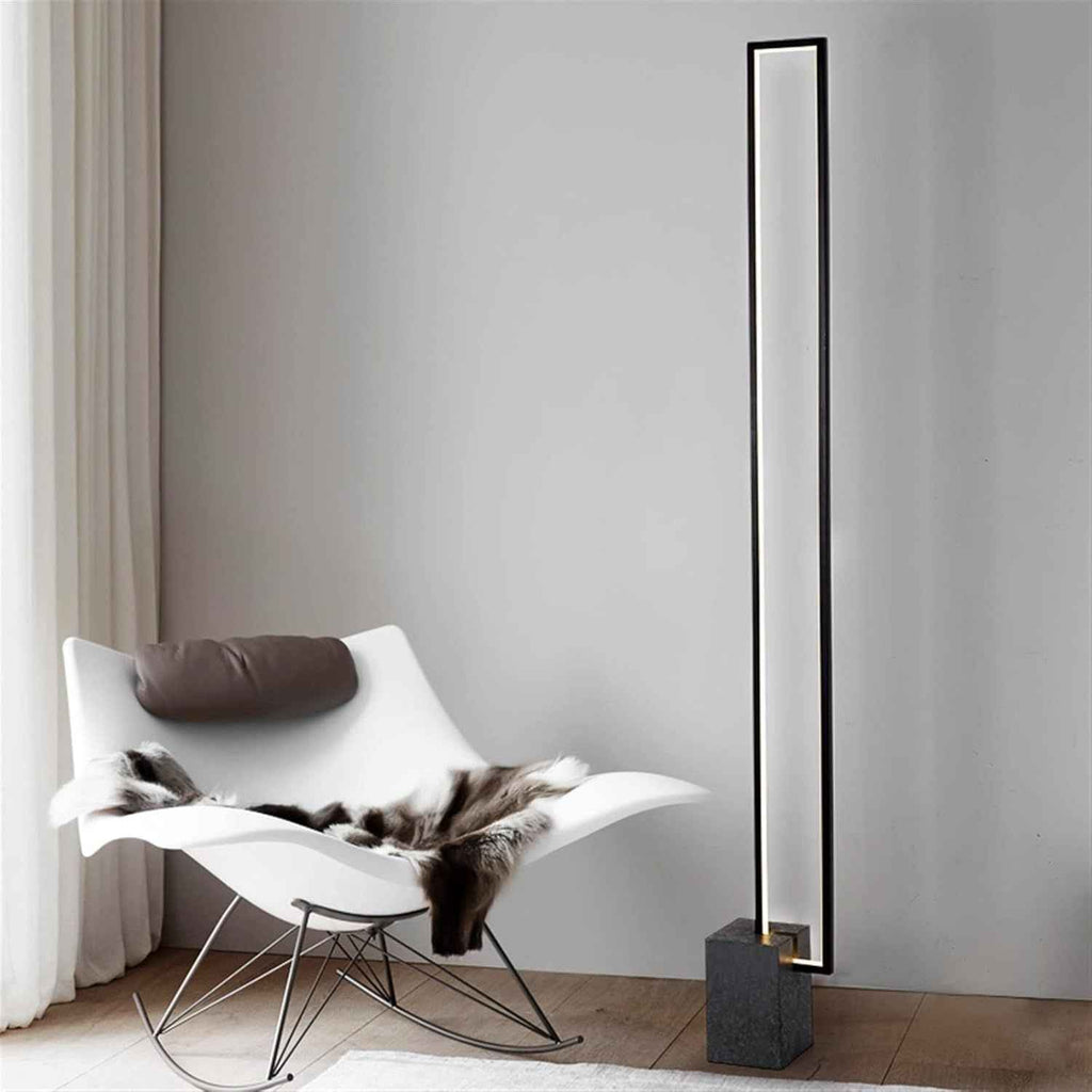 Astra – Black Modern Industrial LED Floor Lamp