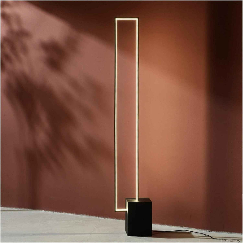 Astra – Black Modern Industrial LED Floor Lamp