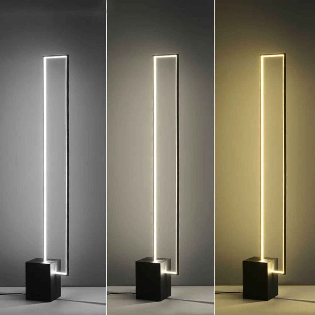 Astra – Black Modern Industrial LED Floor Lamp