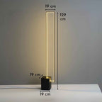 Astra – Black Modern Industrial LED Floor Lamp