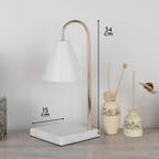 Serenity – White Marble Nordic Table Lamp