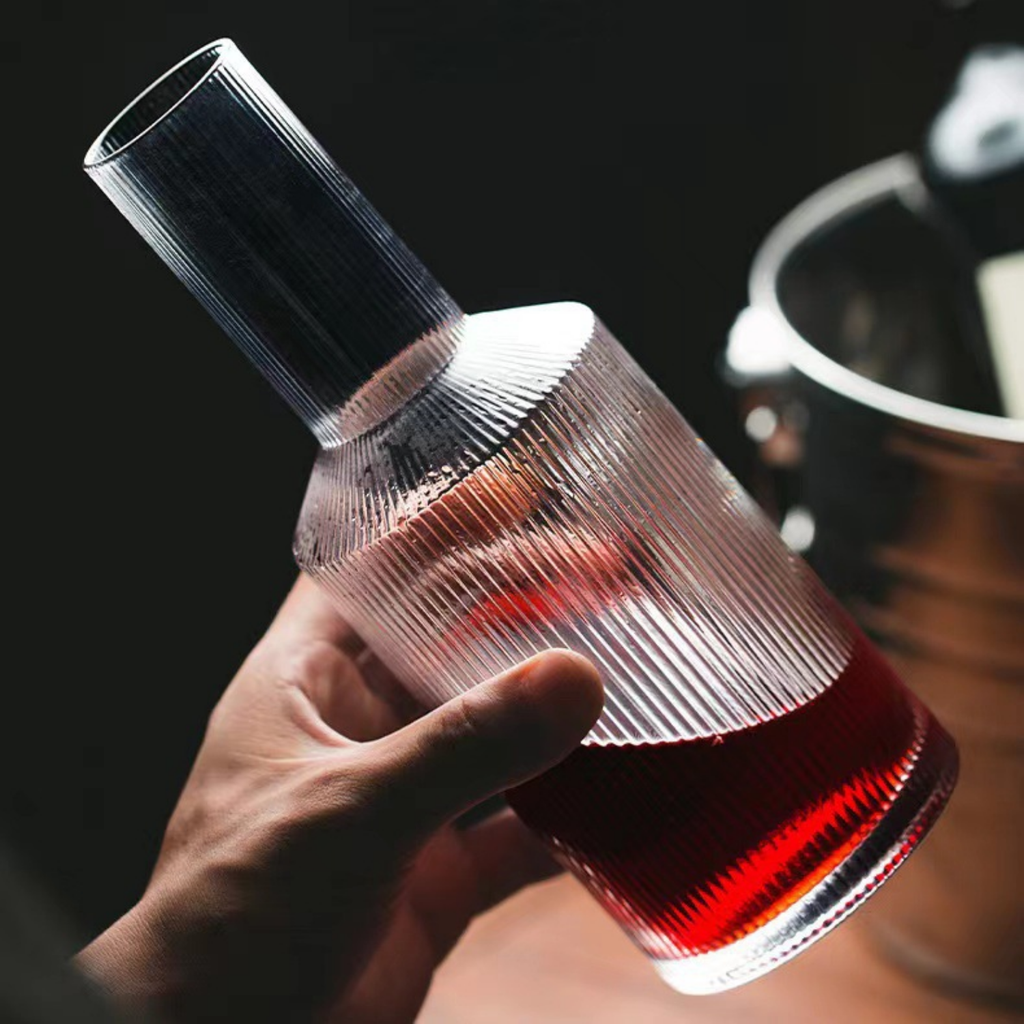 Brio Glass Jug Set | 800ml Jug + 4 European Style Glasses