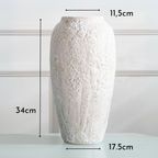 Bela Ceramic Planter Vase | Handmade Nordic Design, Wide Mouth