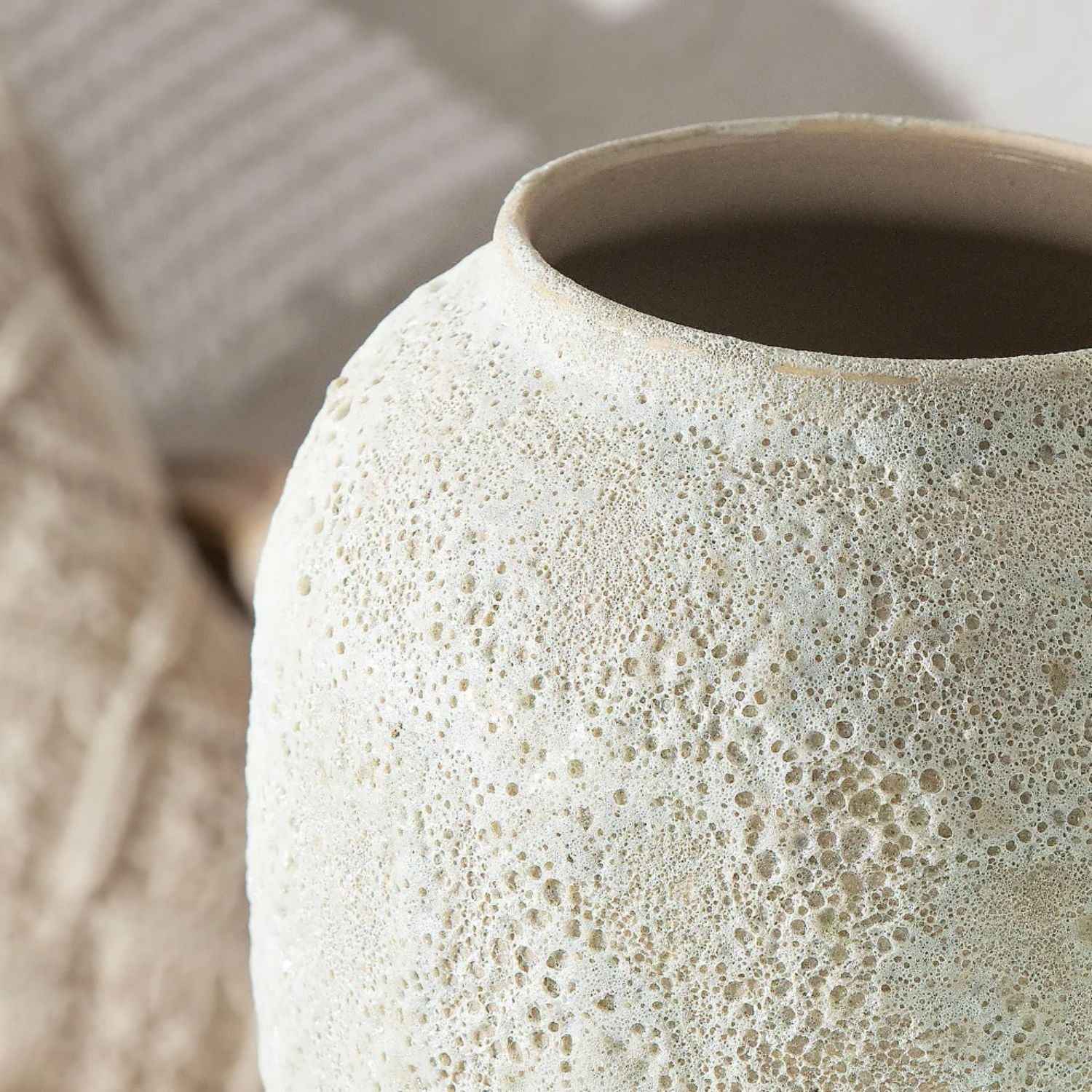 Bela Ceramic Planter Vase | Nordic Design, Artisan-Finished