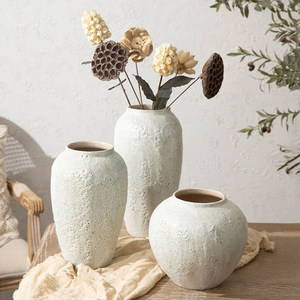 Bela Ceramic Planter Vase | Nordic Design, Artisan-Finished