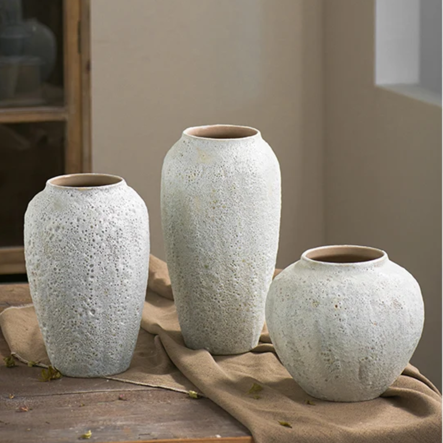 Bela Ceramic Planter Vase | Nordic Design, Artisan-Finished