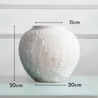 Bela Ceramic Planter Vase | Nordic Design, Artisan-Finished