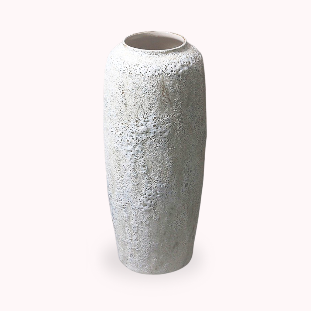 Bela Rustic Ceramic Planter Vase | Handcrafted, Large Design