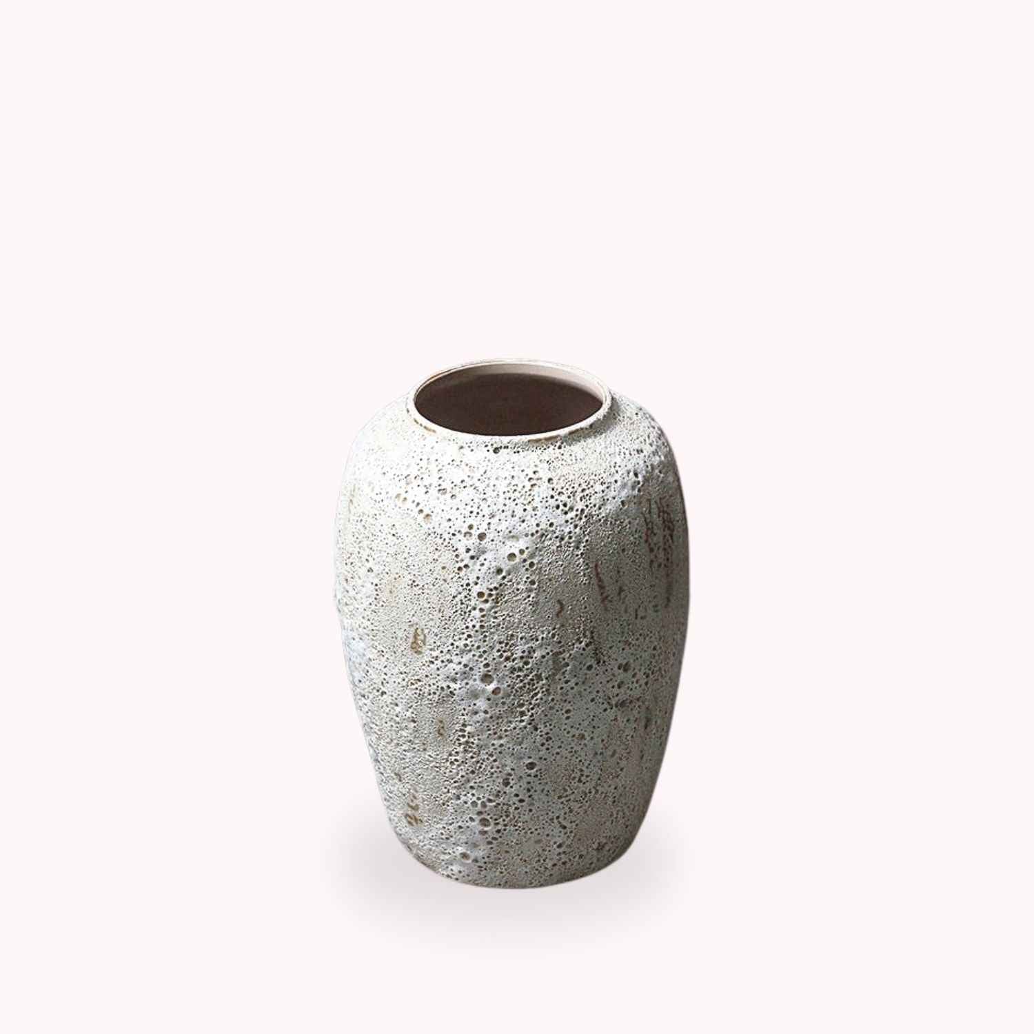 Bela Rustic Ceramic Planter Vase | Handcrafted, Large Size Design