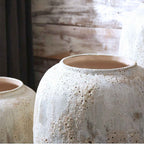 Bela Rustic Ceramic Planter Vase | Handcrafted, Large Size Design