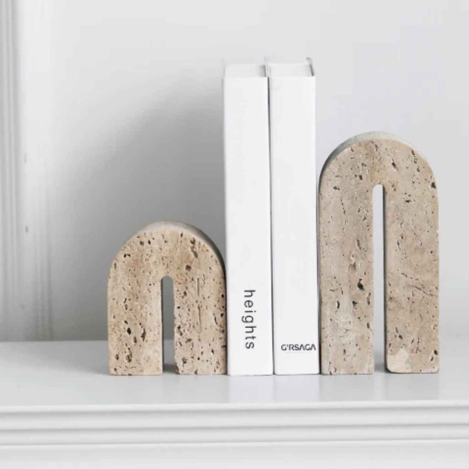 Bello Decorative Stone Arch | Natural Travertine, Elegant Design
