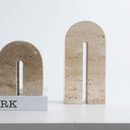 Bello Decorative Stone Arch | Natural Travertine, Elegant Design