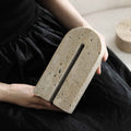 Bello Decorative Stone Arch | Natural Travertine, Elegant Design