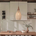 Ethereal – Natural Boho Rattan Pendant Light 25cm