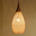 Ethereal – Natural Boho Rattan Pendant Light 25cm