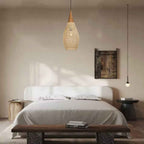 Ethereal – Natural Boho Rattan Pendant Light 25cm