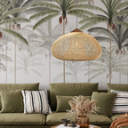 Ethereal – Natural Boho Rattan Pendant Lamp 80cm