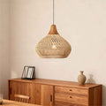 Etereo – Natural Boho Rattan Pendant Lamp 50cm
