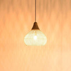 Etereo – Natural Boho Rattan Pendant Lamp 50cm