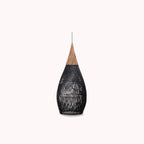 Ethereal – Black Rattan Boho Pendant Lamp 25cm