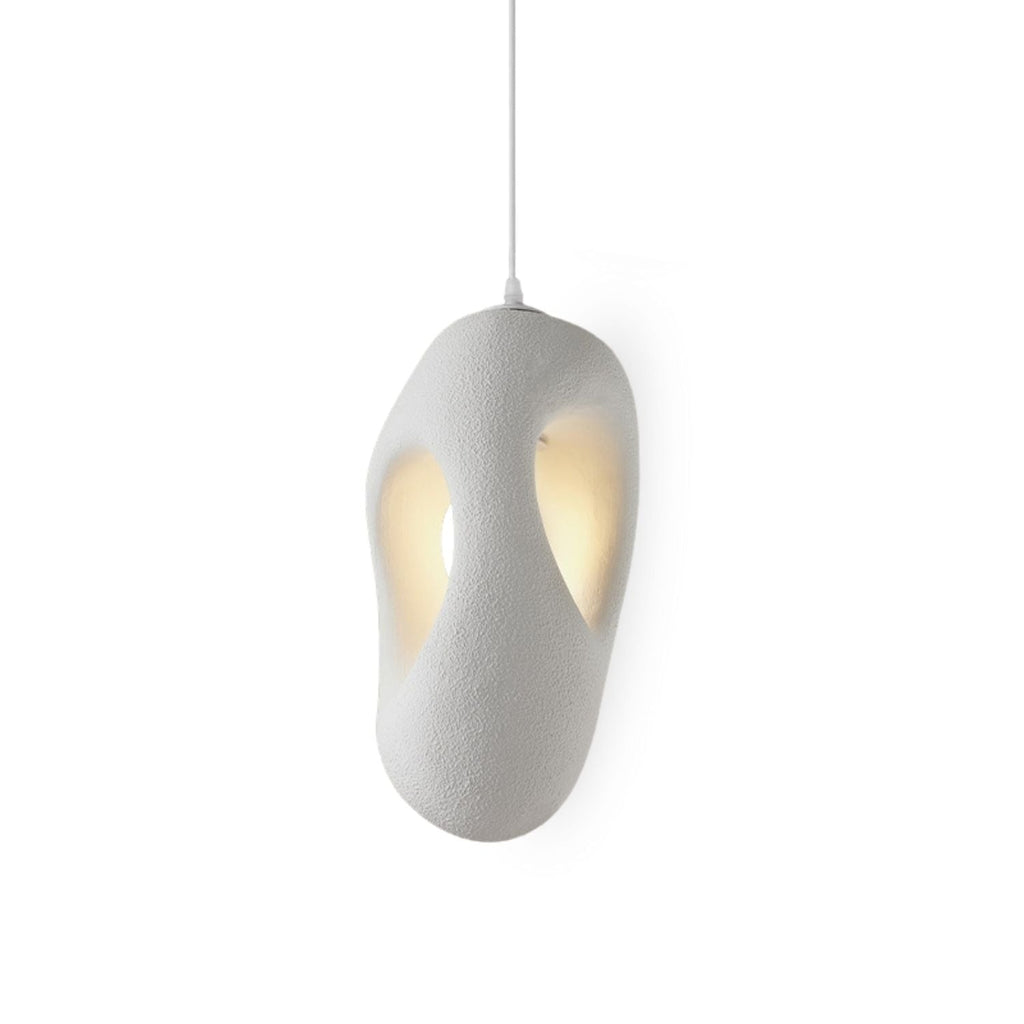 Kai – Cream Textured Japandi Pendant Lamp 150cm