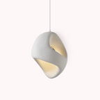 Zen Iki – Cream Japandi Textured Pendant Lamp 150cm