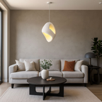 Zen Iki – Cream Japandi Textured Pendant Lamp 150cm