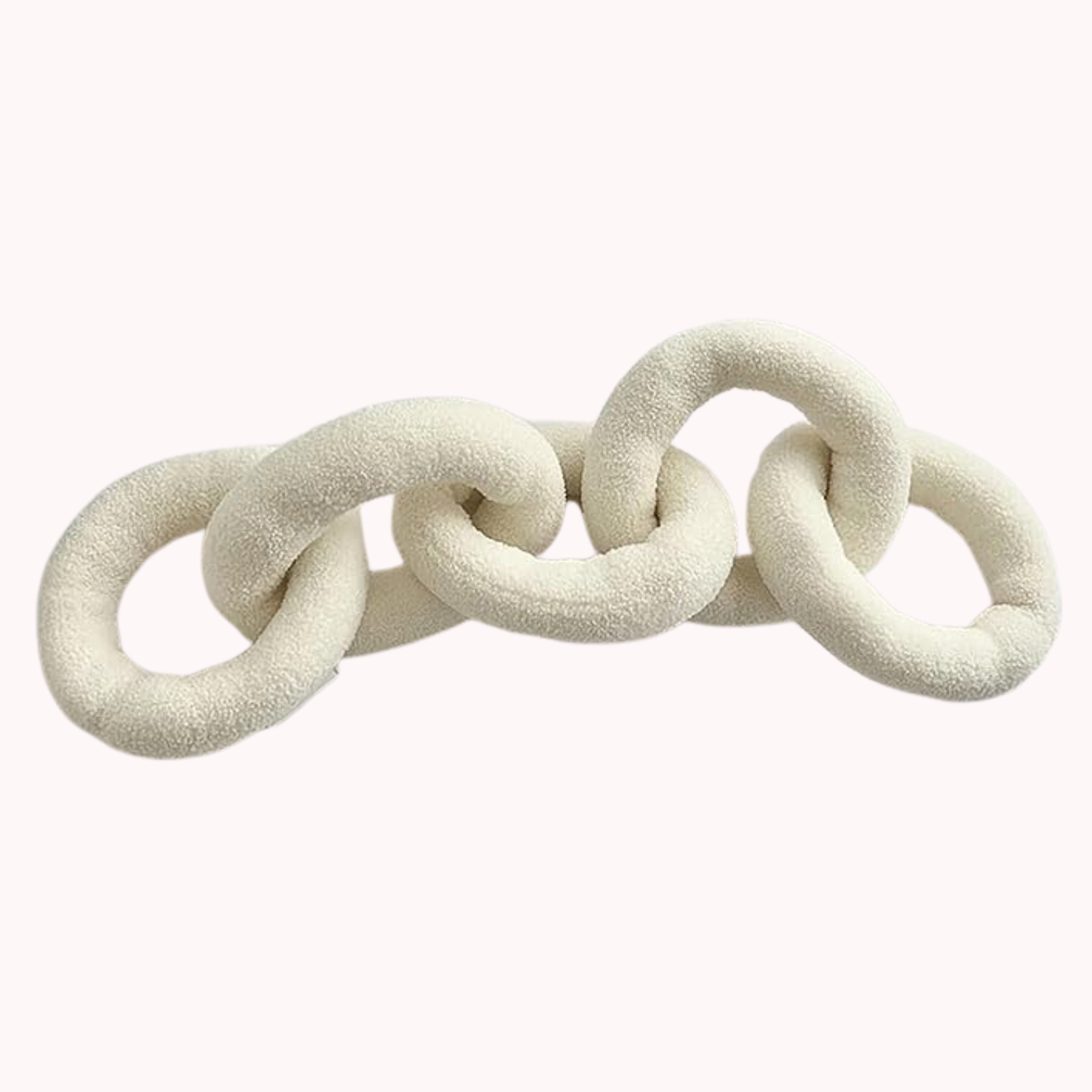 Nora Chain Cushion | Soft Nordic Design, Elegant Texture