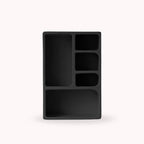 Bela Geometric Organiser Shelf | Versatile Black Design