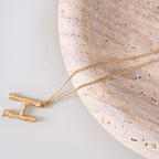 Bela Round Stone Tray | Amber Travertine, 20 cm Diameter