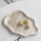 Cielo Travertine Stone Tray | Irregular Design, Natural Texture