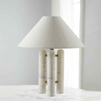 Nordic – Cream Marble Table Lamp 48cm